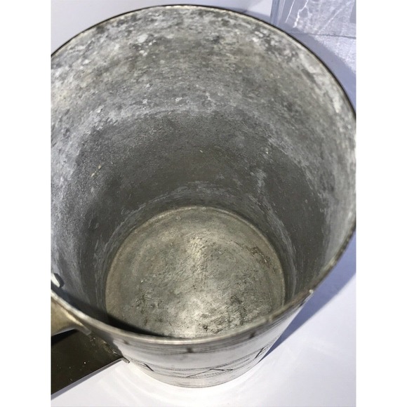 Trench-art Mug With Engraved Stars And Design Unsure Of The Origin Or Maker - Picture 10 of 10